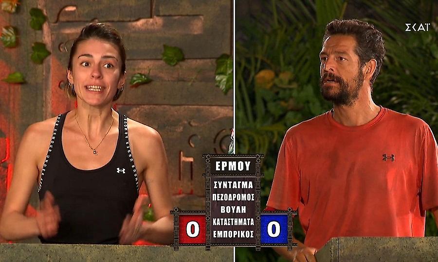 Survivor: Εκστασιασμένη η Κάτια στο παιχνίδι ερωτήσεων!