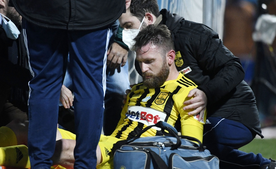 Άρης: Στο νοσοκομείο με διάσειση ο Φαμπιάνο