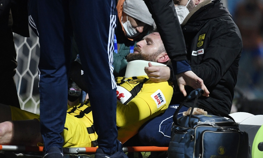 Άρης: Στο νοσοκομείο με διάσειση ο Φαμπιάνο