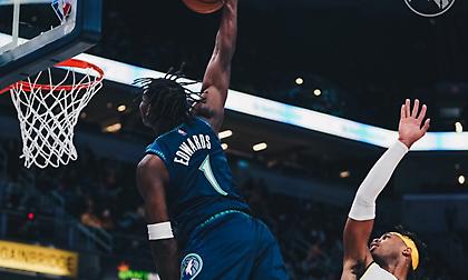 Νίκη playoffs με τρομερό Έντουαρντς οι Τίμπεργουλβς