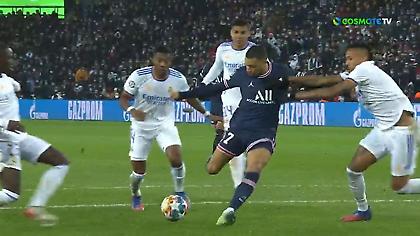 Τρομερή επέμβαση του Κουρτουά στο σουτ του Εμπαπέ