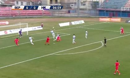 Το… υπέροχο αυτογκόλ που πήγε να βάλει η Νίκη Βόλου!