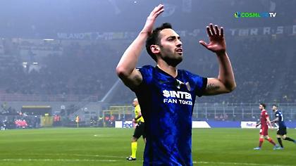 Άγγιξε το γκολ η Ίντερ, δοκάρι ο Τσαλχάνογλου