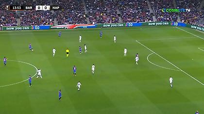 Οι καλύτερες στιγμές από την ισοπαλία της Μπαρτσελόνα με τη Νάπολι