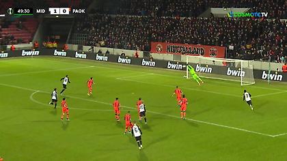 Η μεγάλη επέμβαση του Πασχαλάκη που κράτησε το σκορ στο 1-0