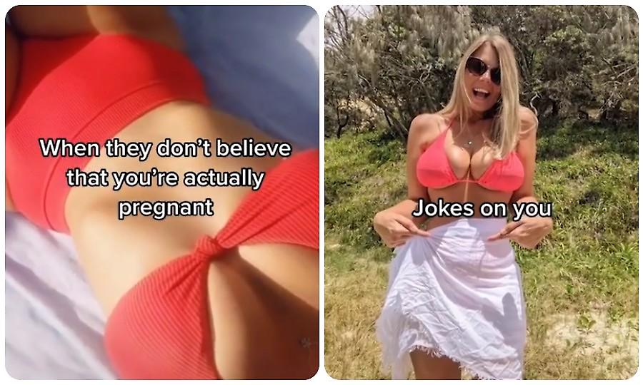 «Δεν πίστευαν ότι θα κάνω παιδί»: Ήταν έγκυος και η κοιλιά της ήταν επίπεδη!