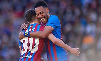 Μπαρτσελόνα: Ιστορικό επίτευγμα του Ομπαμεγιάνγκ μετά το χατ-τρικ επί της Βαλένθια!