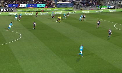 Τα highlights από την ισοπαλία της Νάπολι στο Κάλιαρι