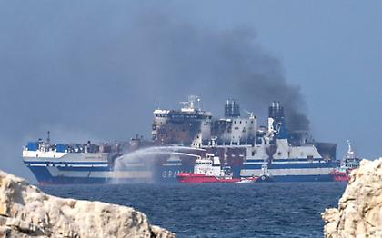 «Euroferry Olympia»: Βίντεο ντοκουμέντο με τους διασώστες στα έγκατα του πλοίου