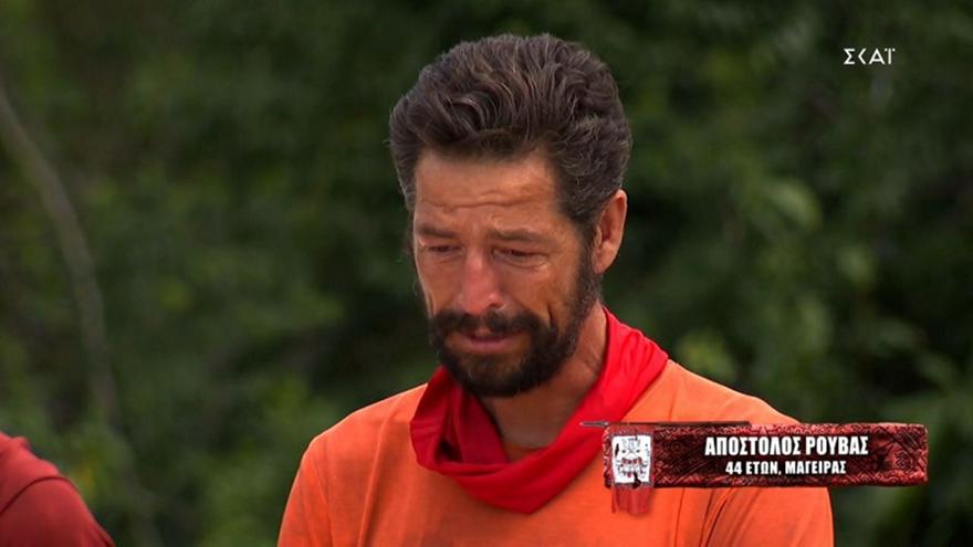 Survivor: Ο Ρουβάς ξέσπασε σε κλάματα για τον πατέρα του