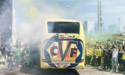 Αποθεώθηκαν οι παίκτες της Βιγιαρεάλ πριν το παιχνίδι με την Γιουβέντους