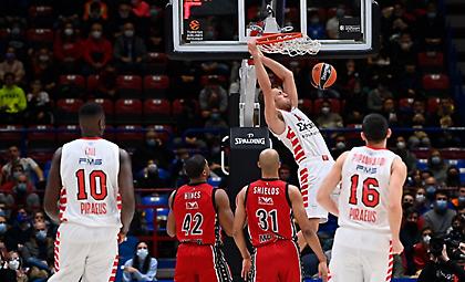 Απέναντι στην Αρμάνι για την εκτόξευση ο Ολυμπιακός