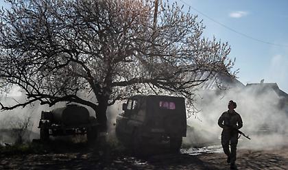 Ισχυρή έκρηξη ακούστηκε στο κέντρο του Ντονέτσκ