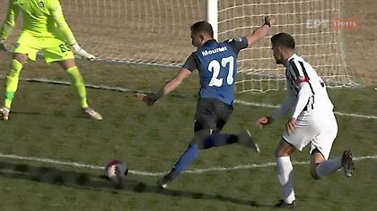 Ισοφαρίζει σε 2-2 η Καλλιθέα με καταπληκτική ενέργεια του Μουνιέ