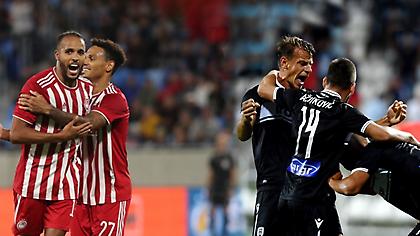 Έτοιμοι για την ανατροπή ο Ολυμπιακός και ο ΠΑΟΚ