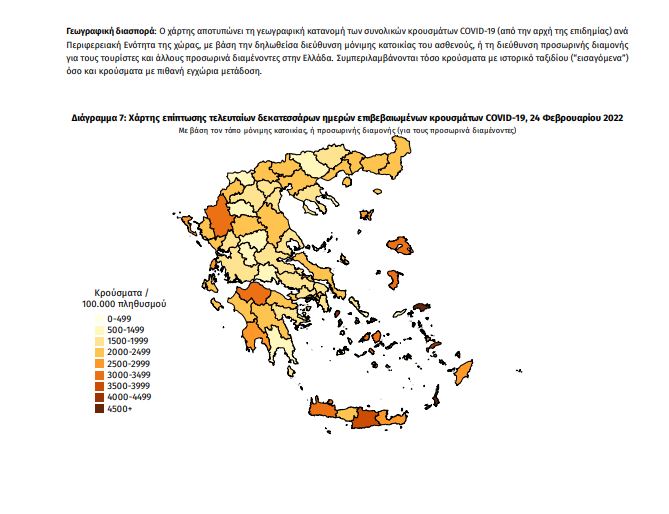 Κορωνοϊός: Στα 15.829 τα νέα κρούσματα - 65 νέοι θάνατοι