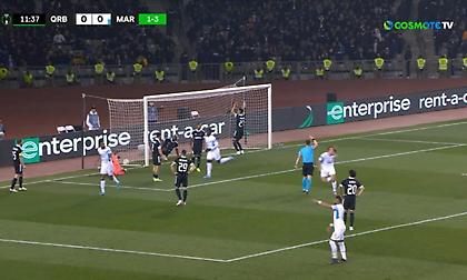 Προβάδισμα με υπέροχο διαγώνιο σουτ για τη Μαρσέιγ κόντρα στην Καραμπάγκ