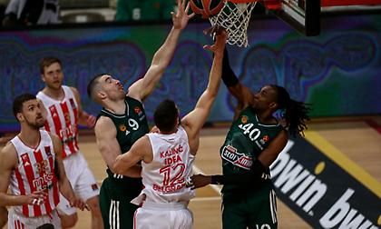 Τα highlights της νίκης του Παναθηναϊκού επί του Ερυθρού Αστέρα