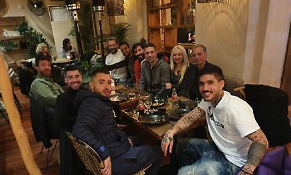 Παρέα εντός και εκτός γηπέδου οι παίκτες του Εθνικού