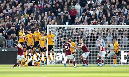 Τα highlights από τη νίκη της Γουέστ Χαμ επί της Γουλβς