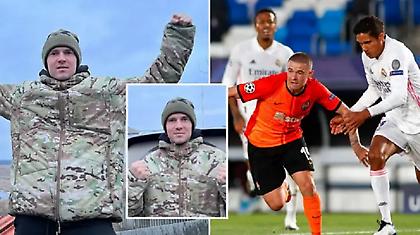 Ουκρανός διεθνής της Σαχτάρ στη μάχη κατά της ρωσικής εισβολής