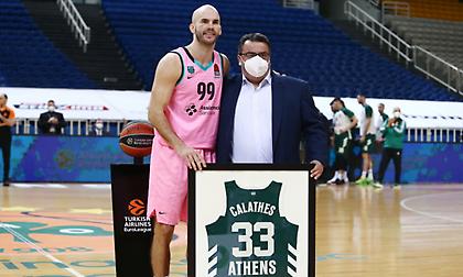 Τα συγχαρητήρια του Παναθηναϊκού στον Καλάθη για την ιστορική επίδοση στις ασίστ