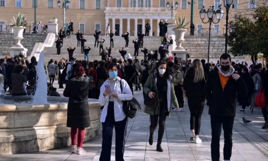 Xάρτης του κορωνοϊού: 5.522 κρούσματα στην Αττική