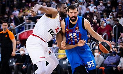 Βαθμολογία: Σταθερά πρώτη η Μπαρτσελόνα, βήμα οκτάδας για Εφές