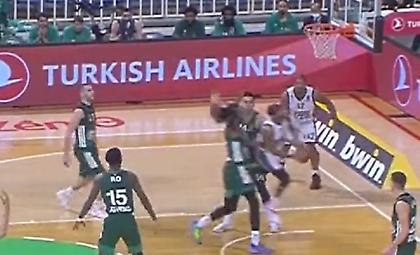 To circus shot του Ντιλέινι κόντρα στον Παναθηναϊκό