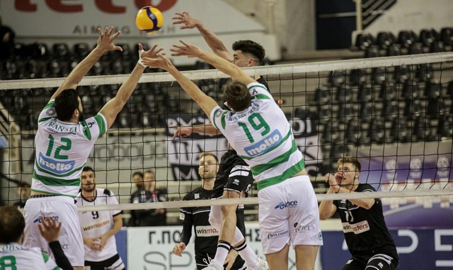 ΠΑΟΚ-Παναθηναϊκός 1-2 (4ο σετ)