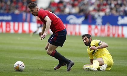 «Σκόνταψε» στην Παμπλόνα και έμεινε εκτός εξάδας η Βιγιαρεάλ