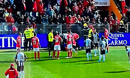 Πάγωσαν στο Πορτιμονένσε-Μπενφίκα: Ball boy έχασε τις αισθήσεις του και οδηγήθηκε στο νοσοκομείο