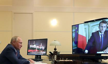 Πούτιν σε Μακρόν: Κατηγορεί την ουκρανική πλευρά για το πλήγμα στο πυρηνικό εργοστάσιο της Ζαπορίζια