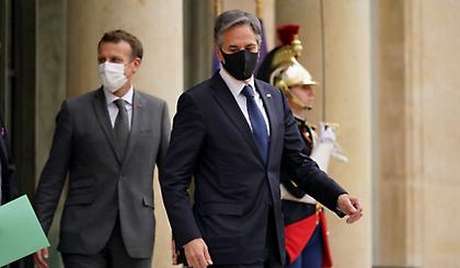 Συνάντηση Μπλίνκεν-Μακρόν στο Παρίσι την Τρίτη