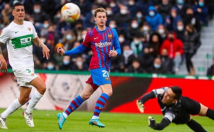 Ανατρεπτική Μπαρτσελόνα, πέρασε και από την έδρα της Έλτσε