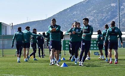 Σε δύο γκρουπ και χωρίς απρόοπτα η προπόνηση του Παναθηναϊκού