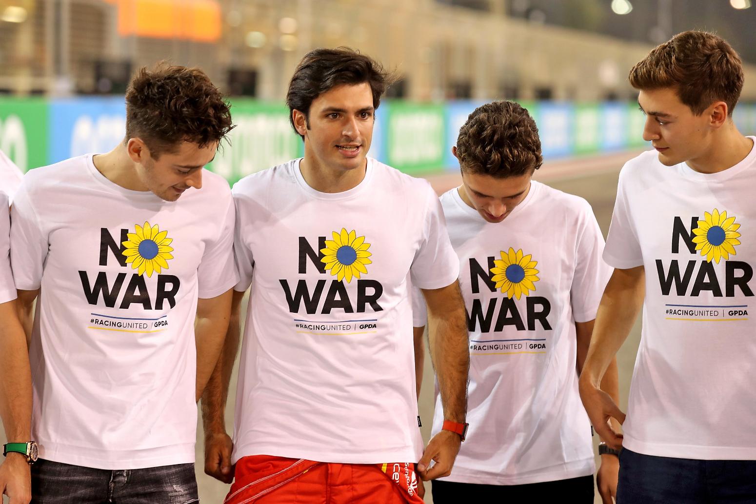 F1: Το μήνυμα υπέρ της Ουκρανίας και κατά του πολέμου