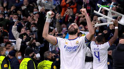 Πανηγύρισε με καρέκλα ο Αλάμπα το 3-1 της Ρεάλ