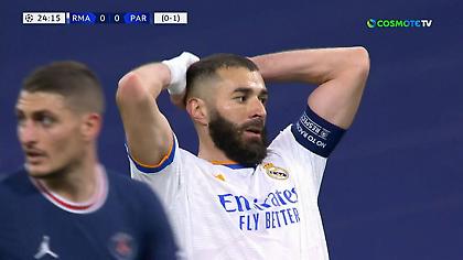 Τρομερή απόκρουση Ντοναρούμα σε πλασέ του Μπενζεμά