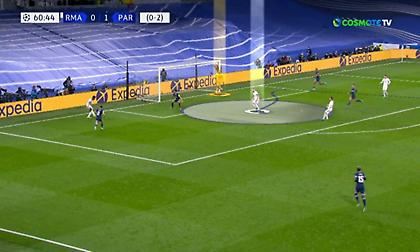 Η πίεση που άσκησε ο Μπενζεμά στον Ντοναρούμα στη φάση του 1-1