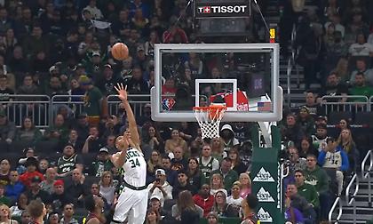 NBA Top: Mε πιρουέτα Ρος και Γιάννη oι φάσεις της βραδιάς