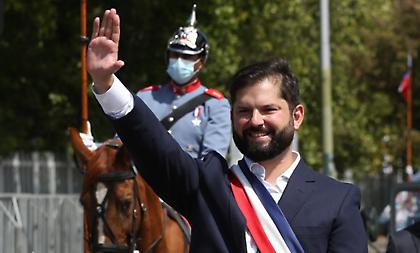 Χιλή: Ο 36χρονος Γκαμπριέλ Μπόριτς ορκίστηκε πρόεδρος της χώρας