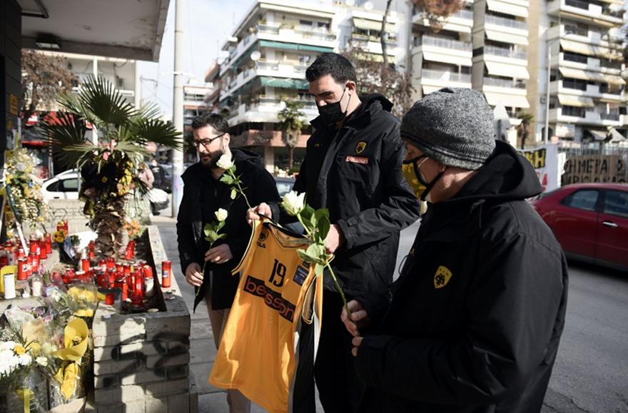 Τίμησε τη μνήμη του Άλκη η ΚΑΕ ΑΕΚ (pics)