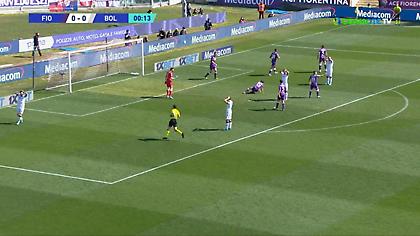 Τα highlights από την αναμέτρηση της Φιορεντίνα κόντρα στην Μπολόνια