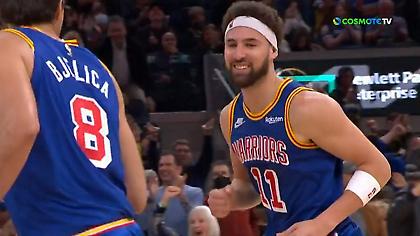 Η εκπληκτική εμφάνιση του Τόμπσον κόντρα στους Μπακς