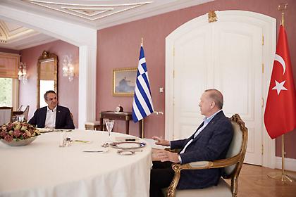 Μητσοτάκης–Ερντογάν: Ολοκληρώθηκε η συνάντηση στην Κωνσταντινούπολη