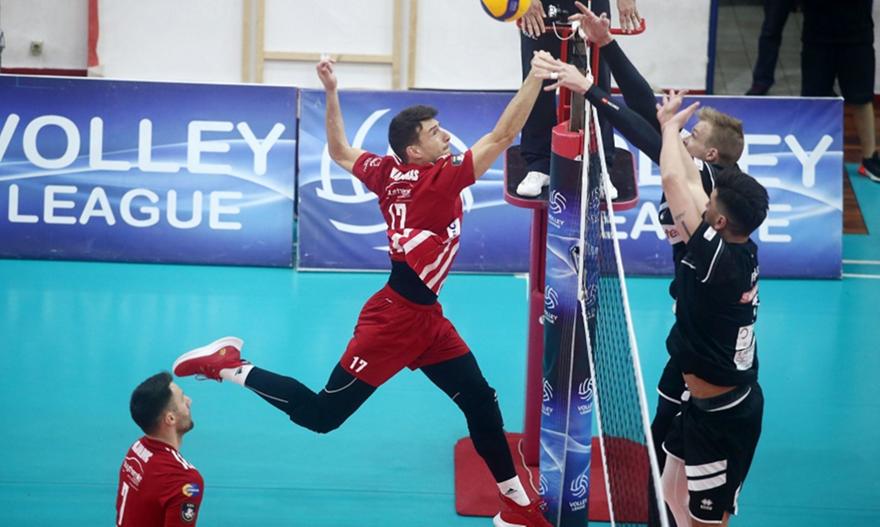 Ολυμπιακός-ΠΑΟΚ 3-0 σετ