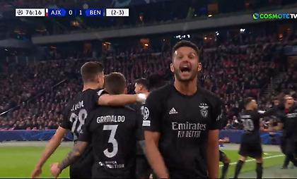 Oλέθριο λάθος του Ονάνα και 1-0 η Μπενφίκα με τον Νούνιες!