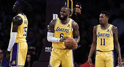 Έβαλε τις φωνές στους συμπαίκτες του ο αβοήθητος Λεμπρόν