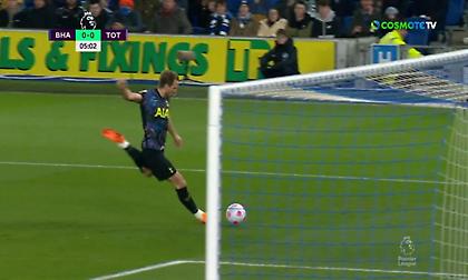 Μεγάλη χαμένη ευκαιρία από Κέιν να ανοίξει το σκορ